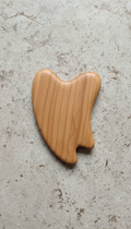 Smooth Wooden Gua Sha Tool