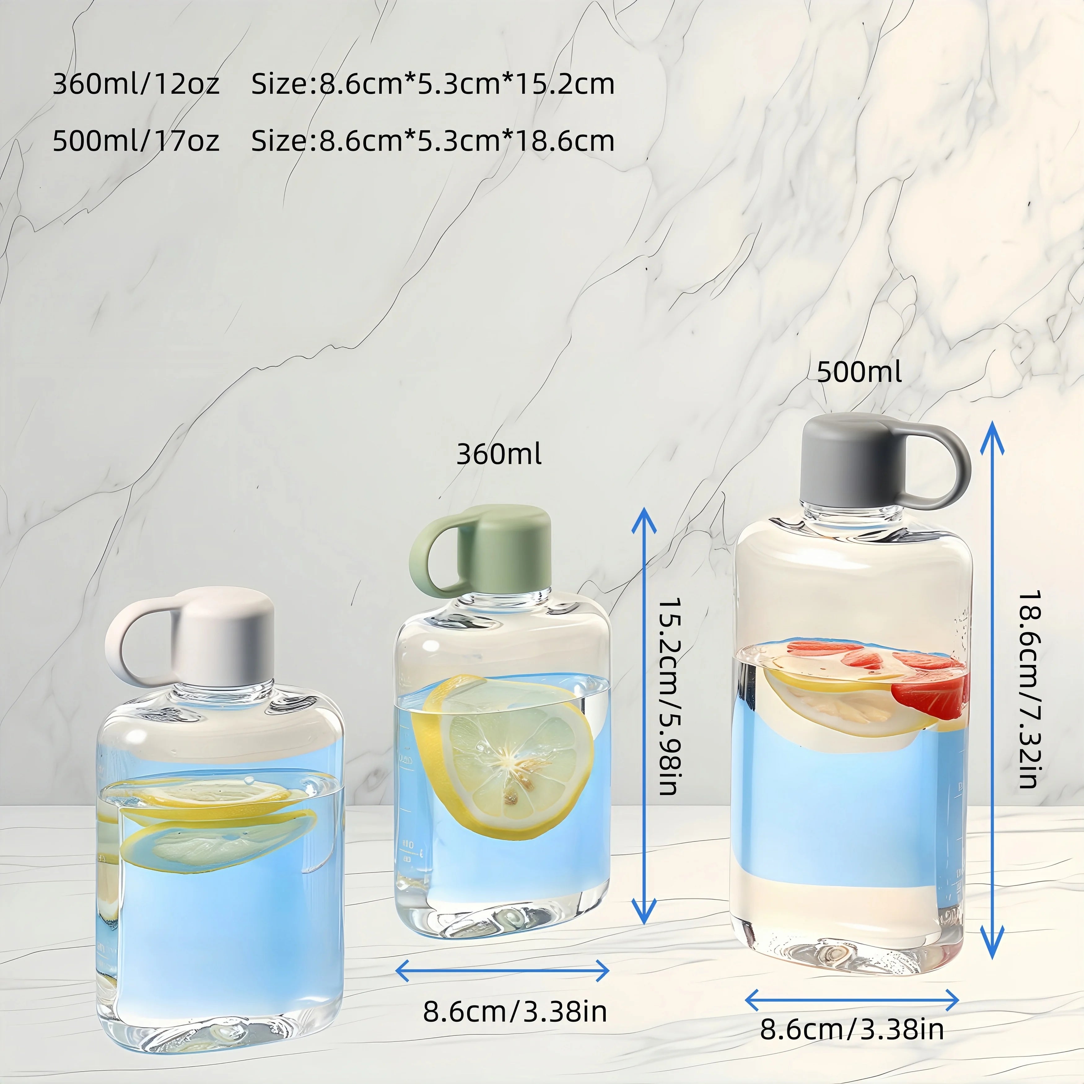 Pulse Flat Travel Water Bottle