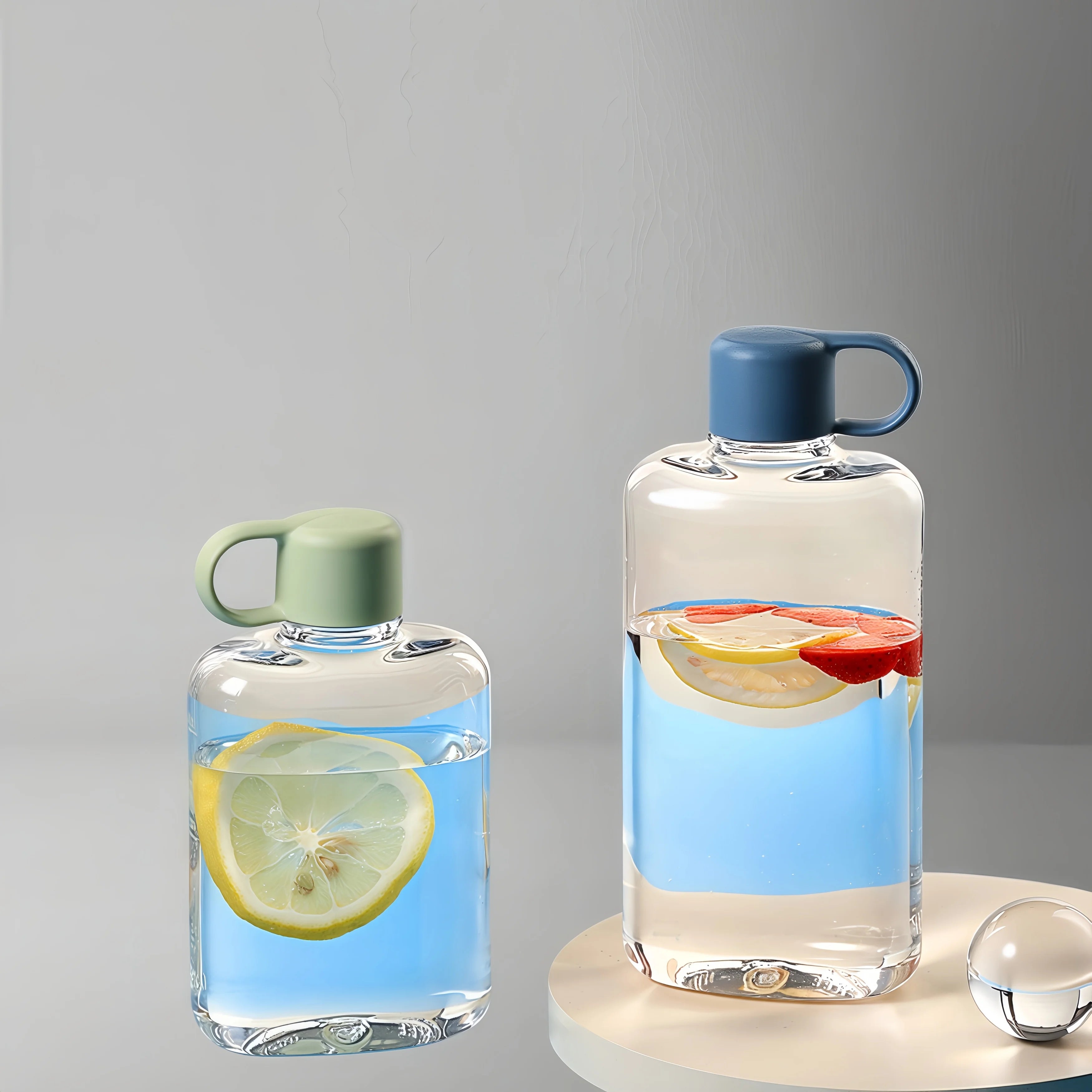 Pulse Flat Travel Water Bottle