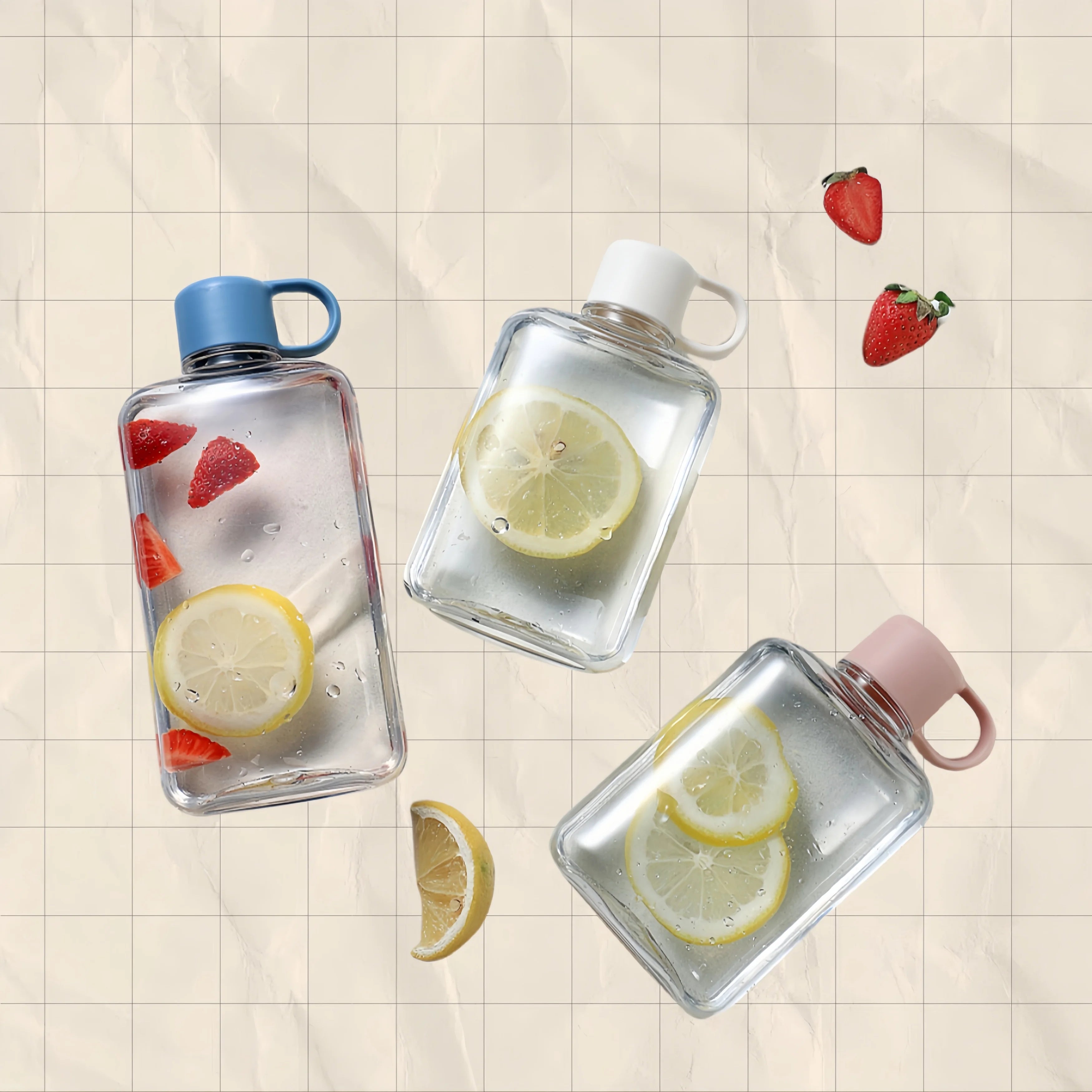 Pulse Flat Travel Water Bottle
